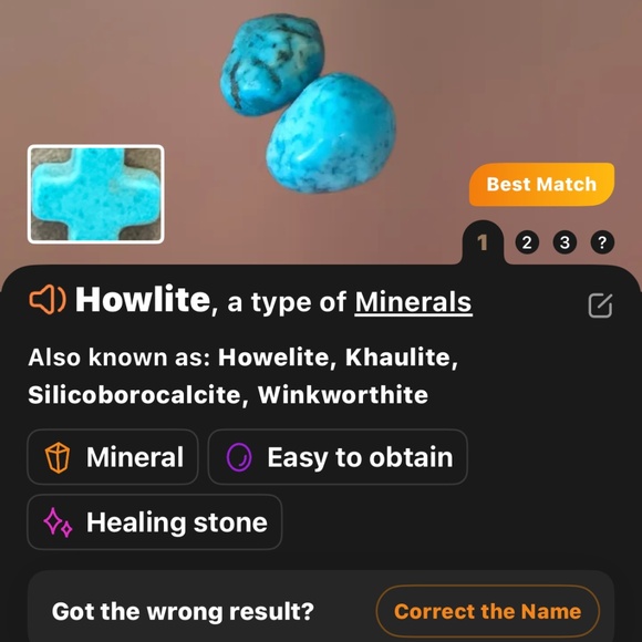 2/$20 Silver tone/copper/Howlite long dangle earrings w/feather charms - Picture 12 of 13